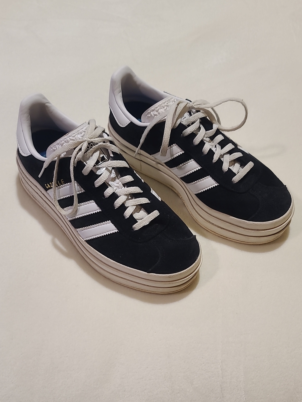 Adidas Gazelle Womens Size 8 Black - Picture 2 of 8